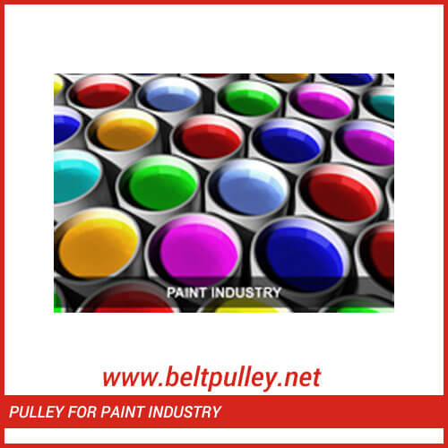 V belt pulley for paint industry, ahmedabad, india